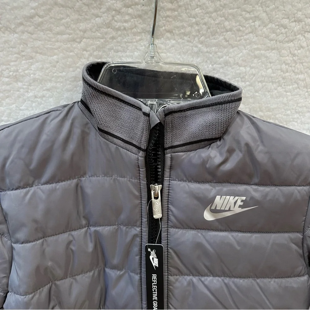 Boys Grey Nike Jacket